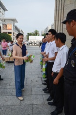 活动 2017.7.19 普陀区领导高温慰问