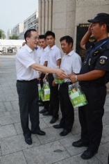 活动 2017.7.19 普陀区领导高温慰问
