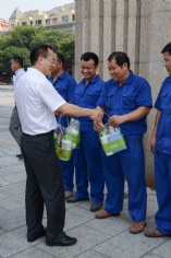 活动 2017.7.19 普陀区领导高温慰问