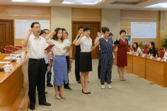 会议 2018.7.11 经济运营党支部与区政协机关党支部结对联建活动