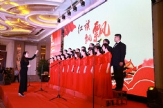 活动 2018.1.10 “祥和之声合唱团”参加区工商联迎新联谊会合唱表演
