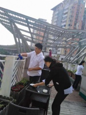 活动 2018.10.24 综合管理党支部梅川路清洁