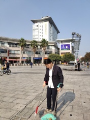 活动 2018.10.24 综合管理党支部梅川路清洁