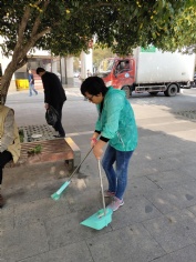 活动 2018.10.24 综合管理党支部梅川路清洁