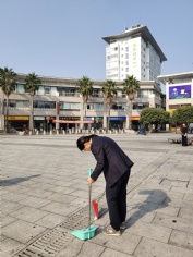 活动 2018.10.24 综合管理党支部梅川路清洁