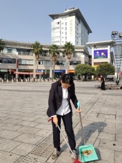 活动 2018.10.24 综合管理党支部梅川路清洁