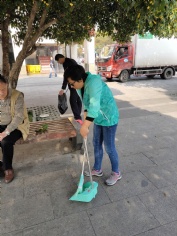 活动 2018.10.24 综合管理党支部梅川路清洁