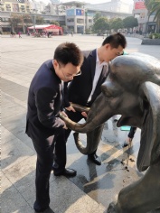 活动 2018.10.24 综合管理党支部梅川路清洁