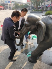 活动 2018.10.24 综合管理党支部梅川路清洁