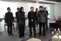 活动 2018.1.30 普陀区人大主任罗勇伟至集团走访调研