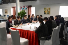 活动 2018.1.30 普陀区人大主任罗勇伟至集团走访调研