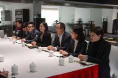 活动 2018.1.30 普陀区人大主任罗勇伟至集团走访调研