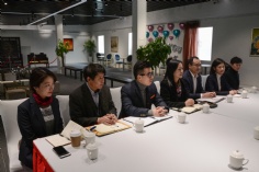 活动 2018.1.30 普陀区人大主任罗勇伟至集团走访调研