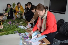 活动 2019.3.8 三八妇女节女职工学习插花