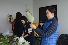活动 2019.3.8 三八妇女节女职工学习插花