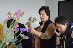 活动 2019.3.8 三八妇女节女职工学习插花