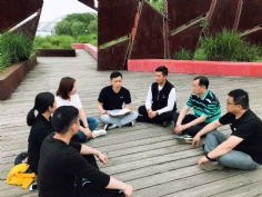 活动 2019.5.20 投资管理党支部组织参观“上海滨江—后滩”活动