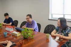 活动 2020.7.31 区委组织部副部长来企业调研