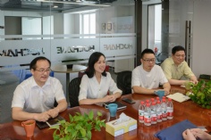 活动 2020.7.31 区委组织部副部长来企业调研