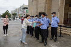 活动 2021.7.28 长征镇领导高温慰问