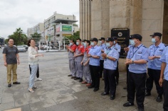 活动 2021.7.28 长征镇领导高温慰问