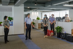 活动 2022.7.14 长征镇领导高温慰问
