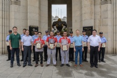 活动 2023.7.20 长征镇领导高温慰问