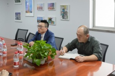 会议 2023.11.6 长征镇黄维岳副镇长和王哲洋副董事长的党外人士联谊走访交流