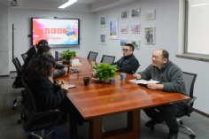 会议 2024.1.18 长征镇副镇长来访
