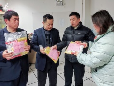 活动 2024.2.22 投资管理部开展元宵节慰问活动