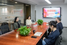会议 2024.4.12 普陀区工商联党组书记李刚一行到访
