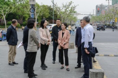 活动 2024.4.16 区委副书记周艳调研梅川路步行街