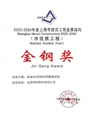 2023.2.1 长三角国际协同创新中心 2023-2024年度上海市建设工程金属结构金钢奖
